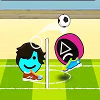 Kopf-Fußball-Tintenfisch-Spiel